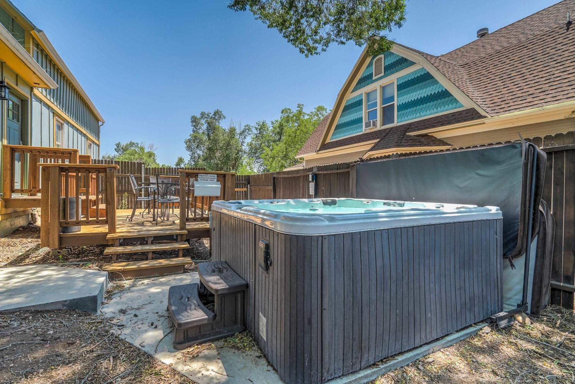 Villa The Vibrant Victorian Hot Tub & Fire Pit In Occ à Colorado Springs Extérieur photo